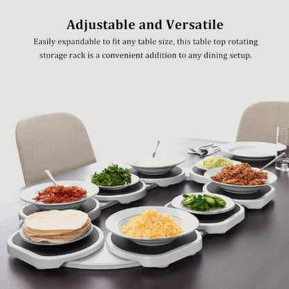 Rotating Dining Plate Board – Effortless Sharing for Every Meal