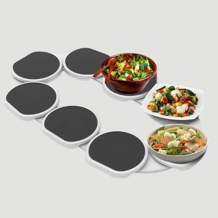 Rotating Dining Plate Board – Effortless Sharing for Every Meal